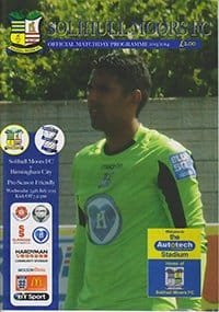 Sollihull Moors v Birmingham City 24-Jul-2013