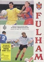 Fulham v Birmingham City 24-Aug-1991