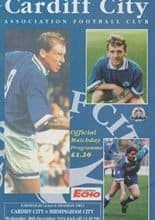Cardiff City v Birmingham City 28-Dec-1994
