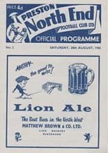 Preston North End v Birmingham City 28-Aug-1965