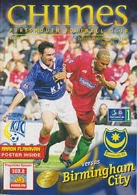 Portsmouth v Birmingham City 29-Sep-1998