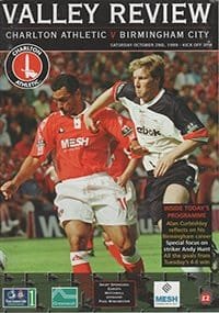 Charlton Athletic v Birmingham City 02-Oct-1999