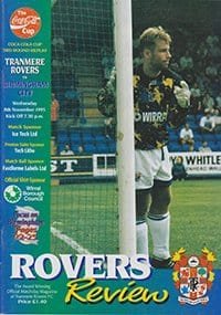 Tranmere Rovers v Birmingham City 08-Nov-1995