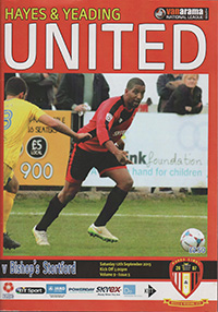 Hayes & Yeading United v Bishop's Stortford 12-Sep-2015
