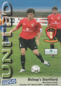 Hayes & Yeading United v Bishop's Stortford 22-Mar-2008
