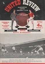 Manchester United v Blackburn Rovers 16-Apr-1960