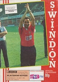 Swindon Town v Blackburn Rovers 16-May-1990