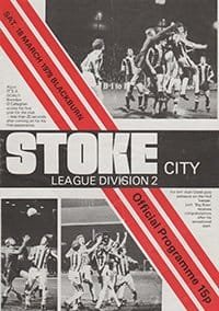 Stoke City v Blackburn Rovers 18-Mar-1978