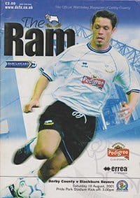 Derby County v Blackburn Rovers 18-Aug-2001