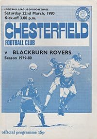 Chesterfield v Blackburn Rovers 22-Mar-1980