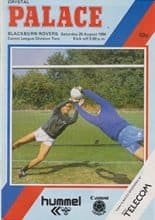Crystal Palace v Blackburn Rovers 25-Aug-1984