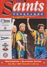 Southampton v Blackburn Rovers 03-May-1997