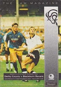 Derby County v Blackburn Rovers 04-Sep-1991