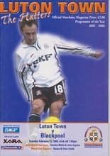Luton Town v Blackpool 11-Feb-2003