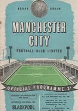 Manchester City v Blackpool 11-Apr-1959