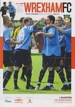 Wrexham v Blackpool 19-Jul-2008