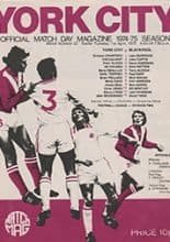 York City v Blackpool 01-Apr-1975