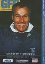 Gillingham v Blackpool 22-Jan-2000