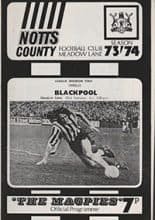 Notts County v Blackpool 23-Feb-1974