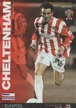 Cheltenham Town v Blackpool 26-Apr-2003