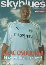 Coventry City v Blackpool 02-Oct-2007