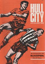 Hull City v Blackpool 02-Sep-1967