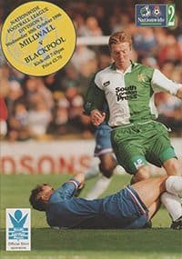 Millwall v Blackpool 30-Oct-1996
