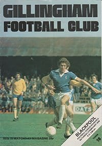 Gillingham v Blackpool 03-Feb-1979