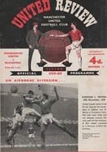 Manchester United v Blackpool 05-Dec-1959