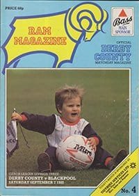 Derby County v Blackpool 07-Sep-1985