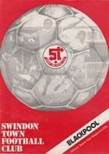 Swindon Town v Blackpool 08-Mar-1980