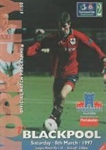 York City v Blackpool 08-Mar-1997