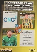 Harrogate Town v Blyth Spartans 13-Nov-2007