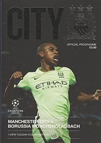 Manchester City v Borussia Monchengladbach 08-Dec-2015