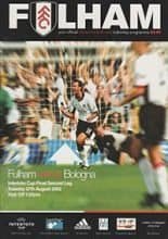 Fulham v Bologna 27-Aug-2002