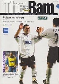 Derby County v Bolton Wanderers 13-Oct-1999
