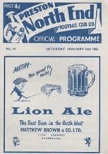 Preston North End v Bolton Wanderers 16-Jan-1965