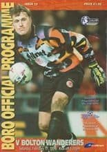 Middlesbrough v Bolton Wanderers 17-Feb-1996