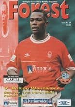 Nottingham Forest v Bolton Wanderers 17-Mar-2001