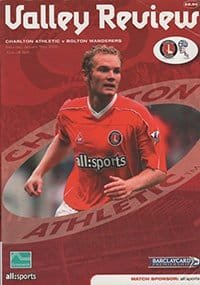 Charlton Athletic v Bolton Wanderers 18-Jan-2003