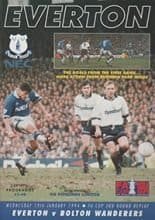 Everton v Bolton Wanderers 19-Jan-1994
