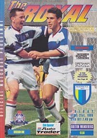 Reading v Bolton Wanderers 21-Apr-1995