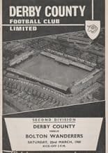 Derby County v Bolton Wanderers 23-Mar-1968
