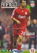 Liverpool v Bolton Wanderers 02-Dec-2007