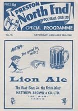 Preston North End v Bolton Wanderers 30-Jan-1965