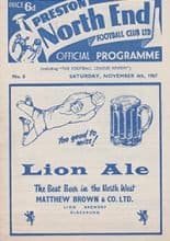 Preston North End v Bolton Wanderers 04-Nov-1967