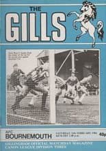 Gillingham v AFC Bournemouth 11-Feb-1984