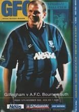 Gillingham v AFC Bournemouth 12-Nov-1999