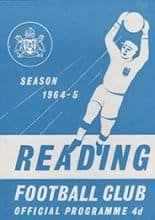 Reading v Bournemouth & Boscombe Athletic 12-Dec-1964