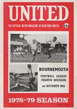 Hereford United v AFC Bournemouth 14-Oct-1978